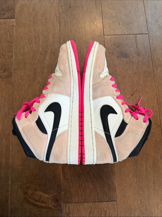 Nike Air Jordan 1 Mid SE Crimson Tint Hyper Pink Mens Size 10